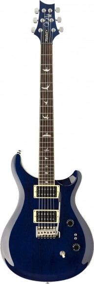 Guitarra PRS SE Standard 24-08 Translucent Blue com Bag