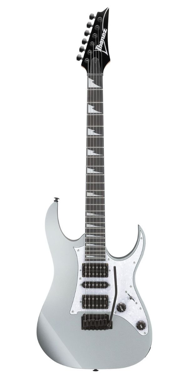 Guitarra Elétrica Ibanez RGV250-SV Silver HSH 24 Trastes com Tremolo T102