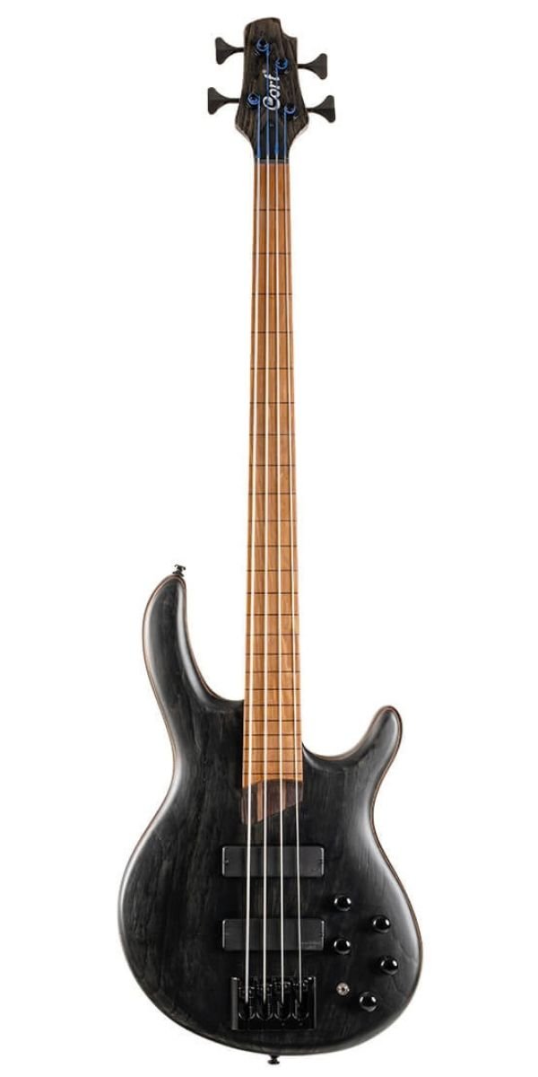 Contrabaixo Fretless Cort B4 Element FL OPTB 4 Cordas Bartolini Hipshot