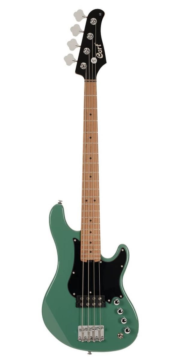 Contrabaixo Cort GB Short Scale FGR Forest Green 4 Cordas Ativo Markbass