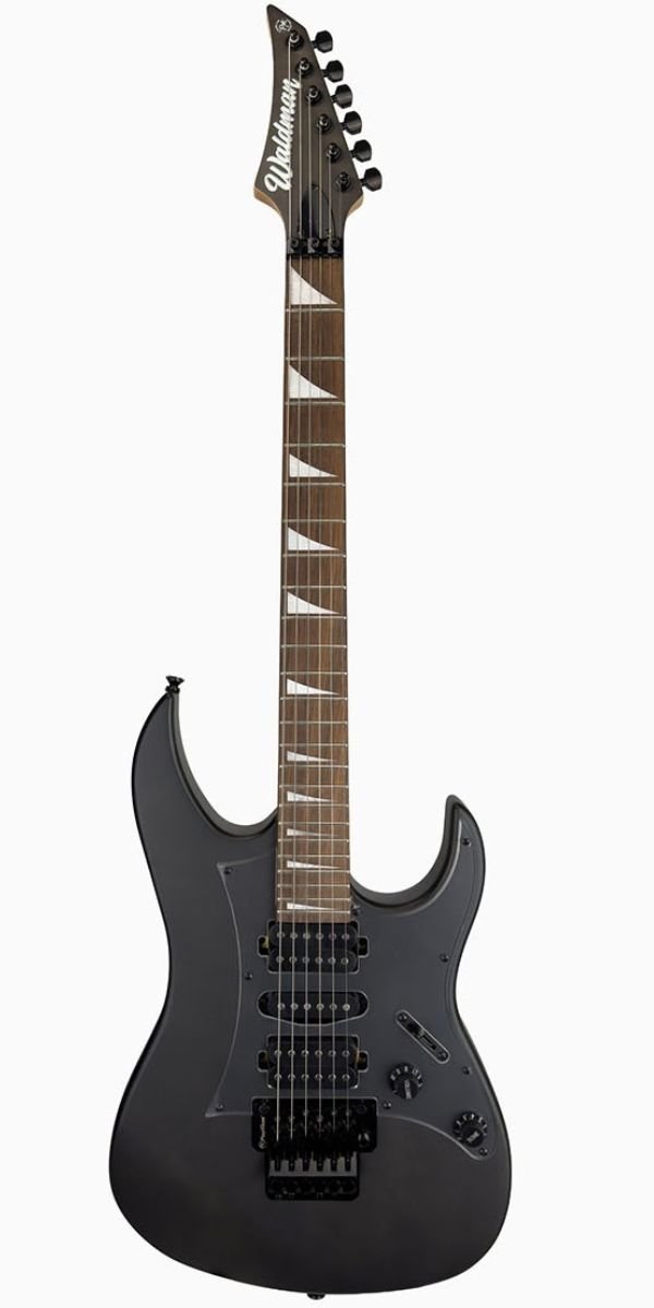 Guitarra Elétrica Waldman WIG450X TBKS Trans Black Satin HSH Floyd Rose 24 Trastes