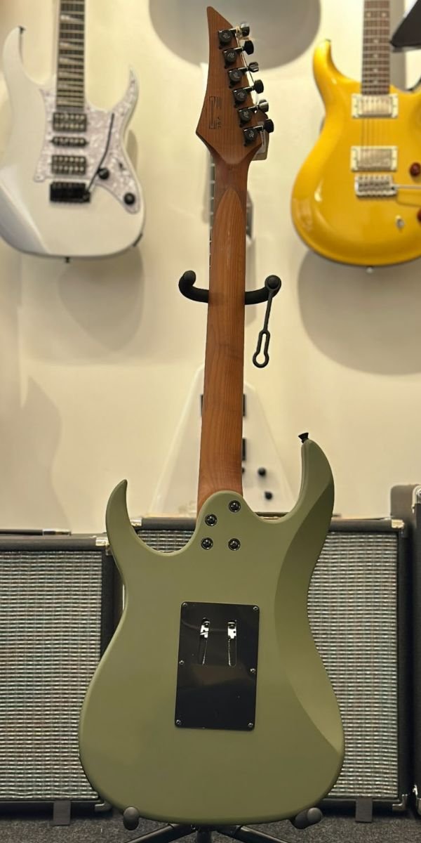 Guitarra Elétrica Waldman WIG-250 OG Olive Green HSH Floyd Tremolo com Bag