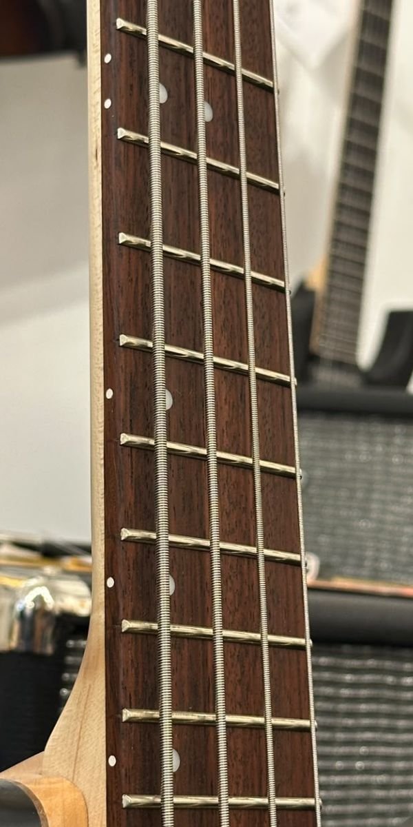 Baixo Elétrico Cort C4 Plus OVMH ABB Antique Brown Burst 4 Cordas Ativo Bartolini