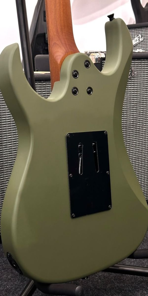 Guitarra Elétrica Waldman WIG-250 OG Olive Green HSH Floyd Tremolo com Bag