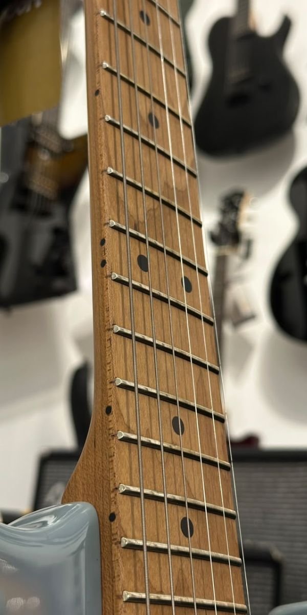 Guitarra Elétrica Cort G250SE OBG Ocean Blue Grey HSS Roasted Maple