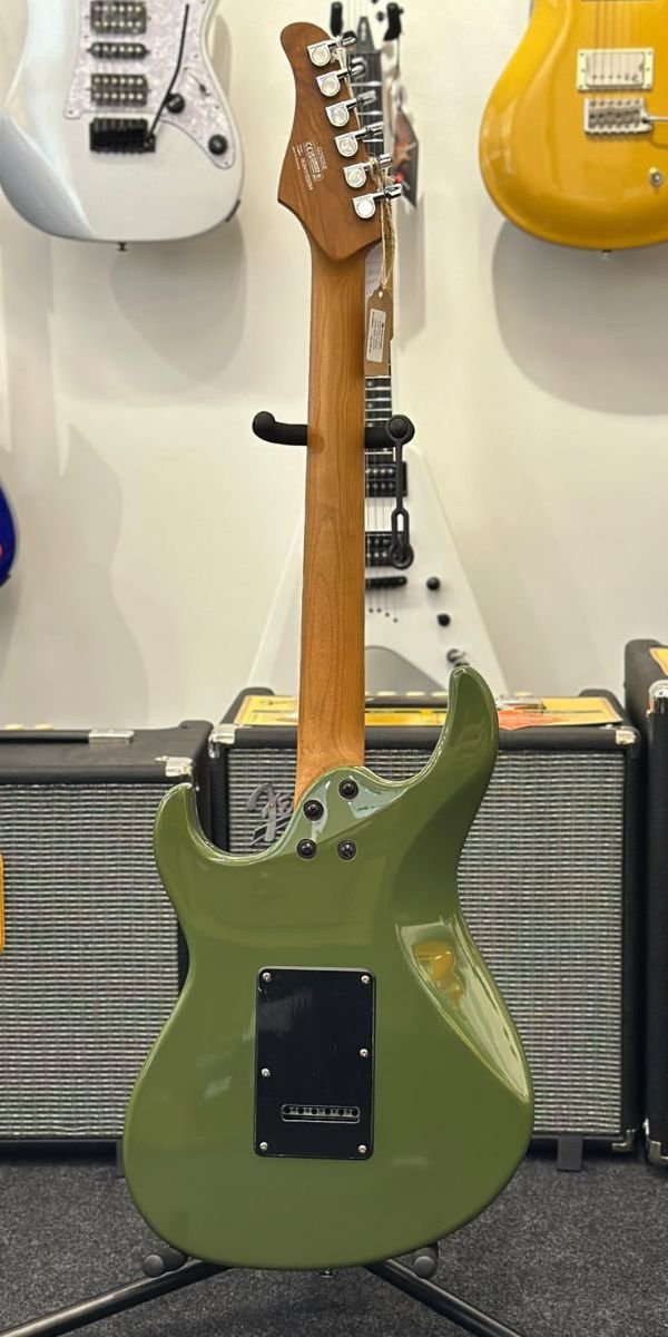 Guitarra Elétrica Cort G250SE ODG Olive Dark Green HSS Roasted Maple