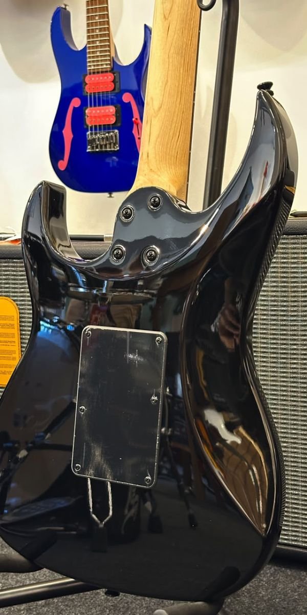 Guitarra Elétrica Waldman WIG350 BK Black HSH Floyd Rose Original 24 Trastes