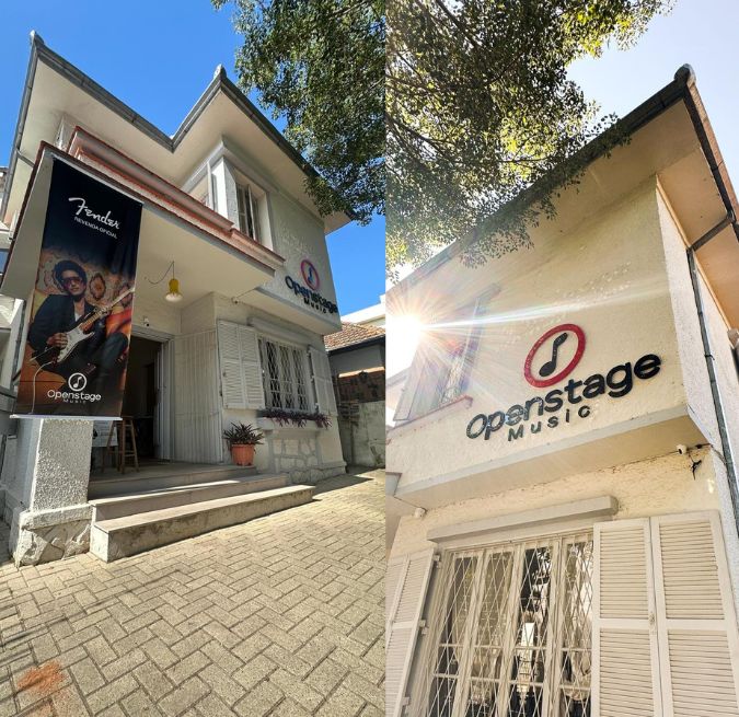 Fachada da OpenStage Music