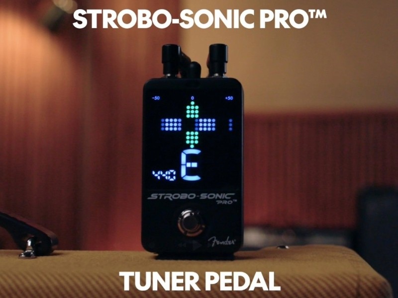 O que é um afinador estroboscópico? Entenda como funciona o Fender Strobo-Sonic Pro