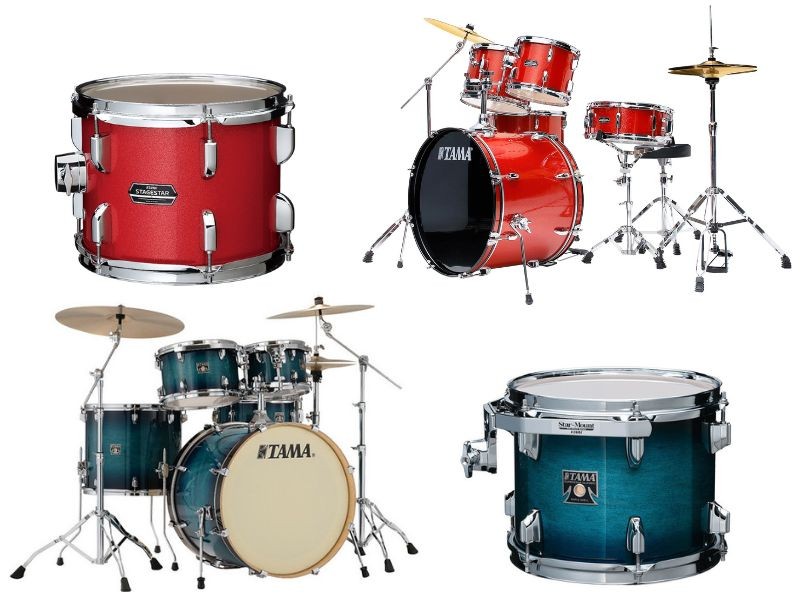Baterias Tama Superstar Classic e Stagestar: diferenças, timbre e qual escolher