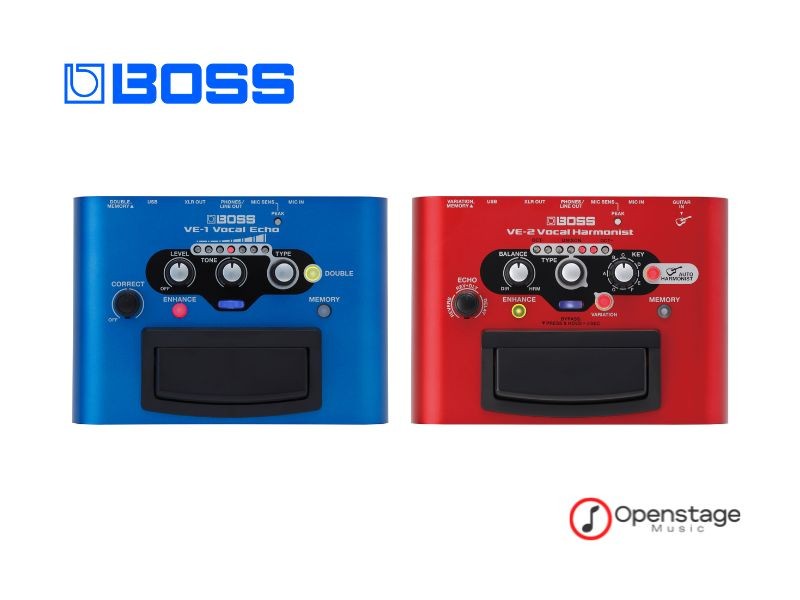 Boss Vocal Performer Echo e Harmonist: entenda as diferenças e escolha o pedal de voz ideal