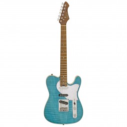 Guitarra Telecaster Aria 615 Mk 2 Tqbl Blue