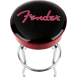 Banco Barstool 30" Vermelho/Preto FENDER