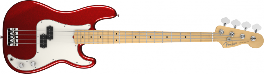 CONTRABAIXO FENDER 019 3600 - AM STANDARD PRECISION BASS RW - 794 - MYSTIC RED