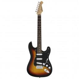 Guitarra Aria Strato STG003SPL Sunburst
