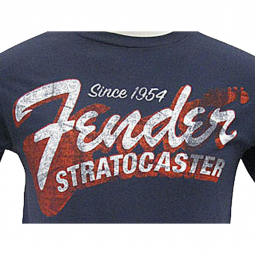 Camiseta SINCE 1954 STRAT G Azul FENDER