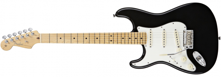 GUITARRA FENDER 011 3022 - AM STANDARD STRATOCASTER LH MN - 706 - BLACK