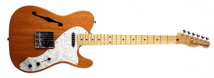 GUITARRA FENDER 013 6902 - 69S TELE THINLINE - 321 - NATURAL