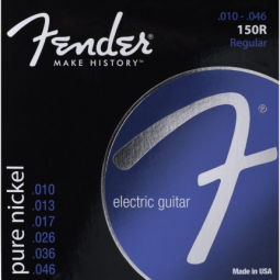 ENCORDOAMENTO FENDER GUITARRA 010 PURE NICKEL 1505          