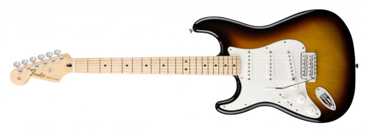 GUITARRA FENDER 014 4622 - STANDARD STRATOCASTER LH - 532 - BROWN SUNBURST