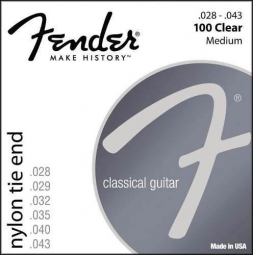 ENCORDOAMENTO FENDER VIOLÃO NYLON MEDIO 100CLR 