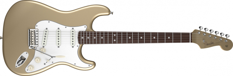 GUITARRA FENDER 011 1800 - '65 AM VINTAGE STRATOCASTER - 844 - SHORELINE GOLD