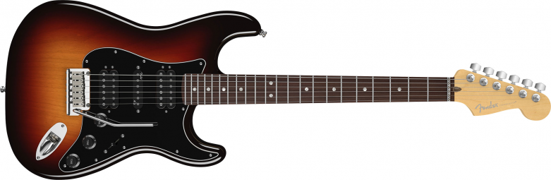 GUITARRA FENDER 011 9810 - AM DELUXE STRATOCASTER HSH - 700 - 3-COLOR SUNBURST