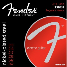 ENCORDOAMENTO FENDER GUITARRA 010 NICKEL 250RH              