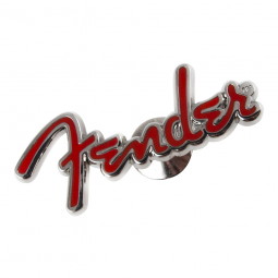 BROCHE FENDER LOGO VERMELHA              