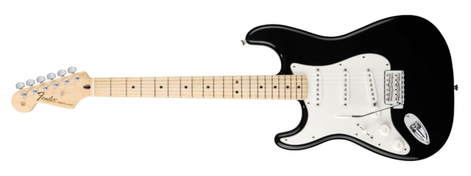 GUITARRA FENDER 014 4622 - STANDARD STRATOCASTER LH - 506 - BLACK