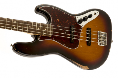 CONTRABAIXO FENDER 013 1810 - ROAD WORN  60 JAZZ BASS - 300 - 3-COLOR SUNBURST