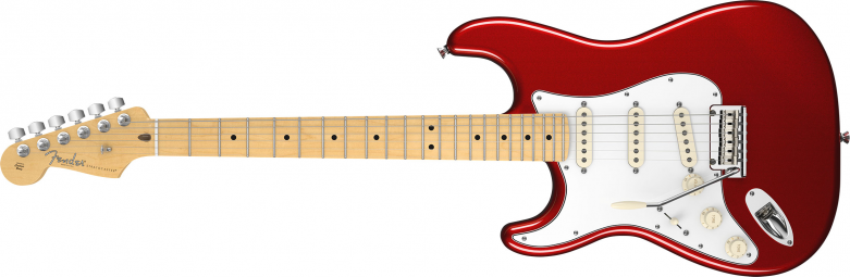 GUITARRA FENDER 011 3022 - AM STANDARD STRATOCASTER LH MN - 794 - MYSTIC RED