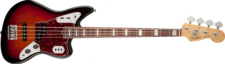 CONTRABAIXO FENDER 019 4700 - AM STANDARD JAGUAR BASS RW - 700 - 3-COLOR SUNBURST