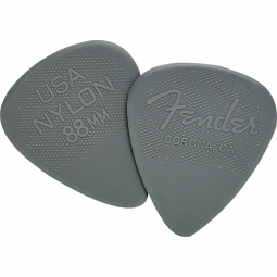 Palheta Nylon Pick 0.88 Média Grossa Gray FENDER (c/ 12unid.)