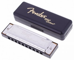 Gaita Harmônica Fender Blues Deluxe Tom A (Lá)