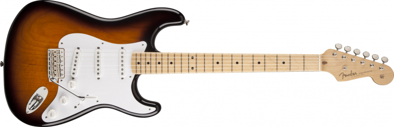 GUITARRA FENDER 011 0002 - AM 60TH STRATOCASTER VINTAGE 1954 ANNIVERSARY - 803 - 2-COLOR SUNBURST