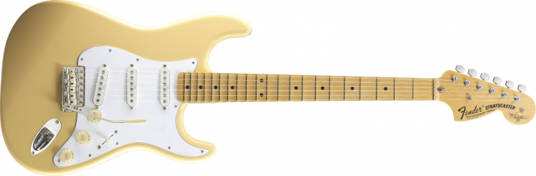 GUITARRA FENDER 010 7112 - SIG SERIES YNGWIE MALMSTEEN STRATOCASTER - 841 - VINTAGE WHITE