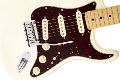 GUITARRA FENDER 011 9002 - AM DELUXE STRATOCASTER - 723 - OLYMPIC PEARL