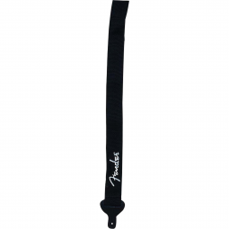 Correia para Instrumentos Nylon POLY STRAP Preta logo Branca FENDER