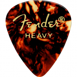 PALHETA GUITARRA FENDER CELULOIDE SHELL X HEAVY             