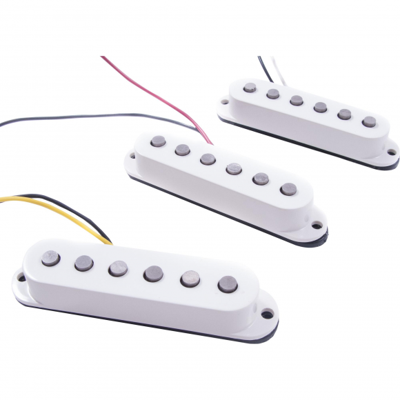 Set de Captadores Para Guitarra DELUXE DRIVE STRATOCASTER Branco FENDER