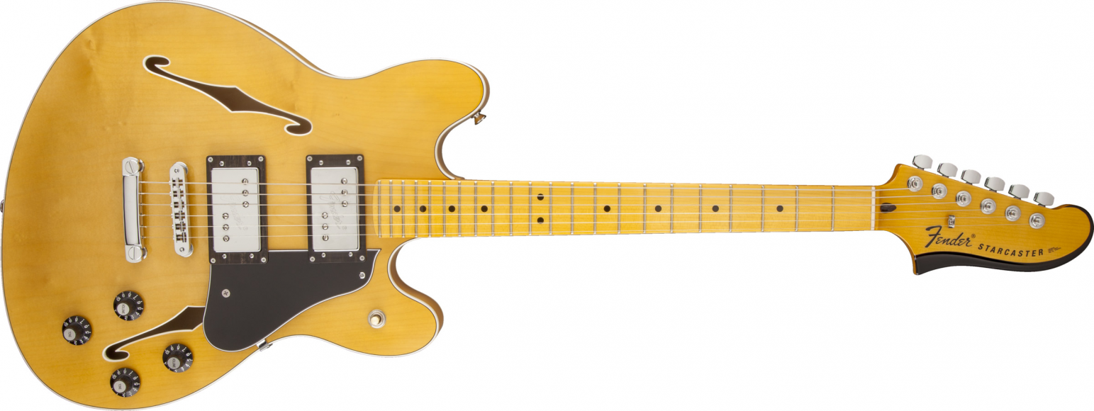 GUITARRA FENDER 024 3102 - MODERN PLAYER STARCASTER - 521 - NATURAL