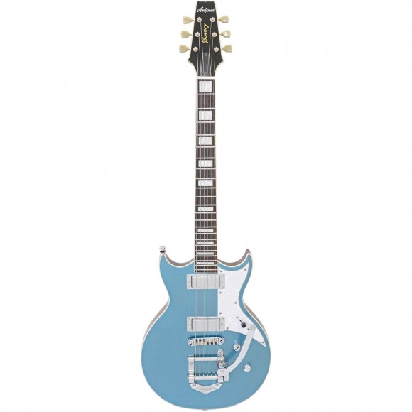 GUITARRA ARIA PRO II 212 MK2 BOWERY PHANTOM BLUE