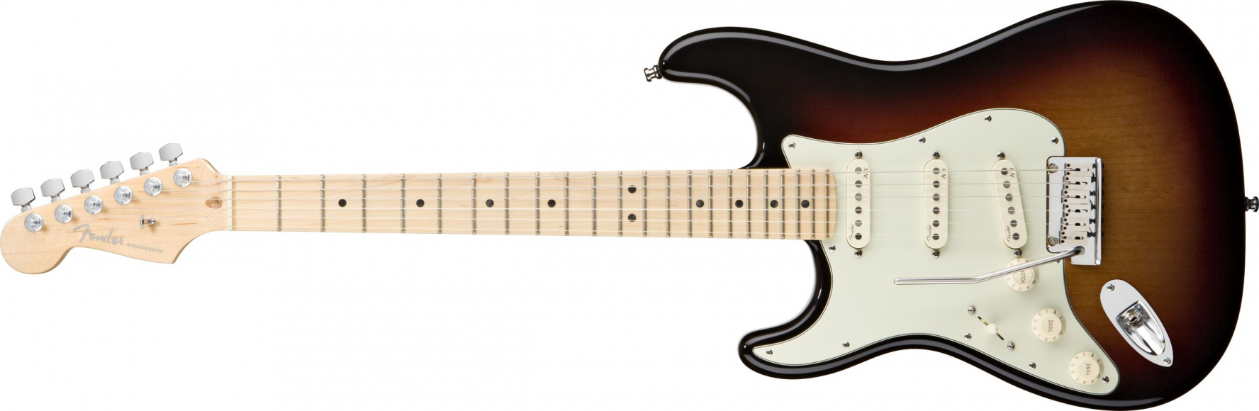 GUITARRA FENDER 011 9022 - AM DELUXE STRATOCASTER LH - 700 - 3-COLOR SUNBURST