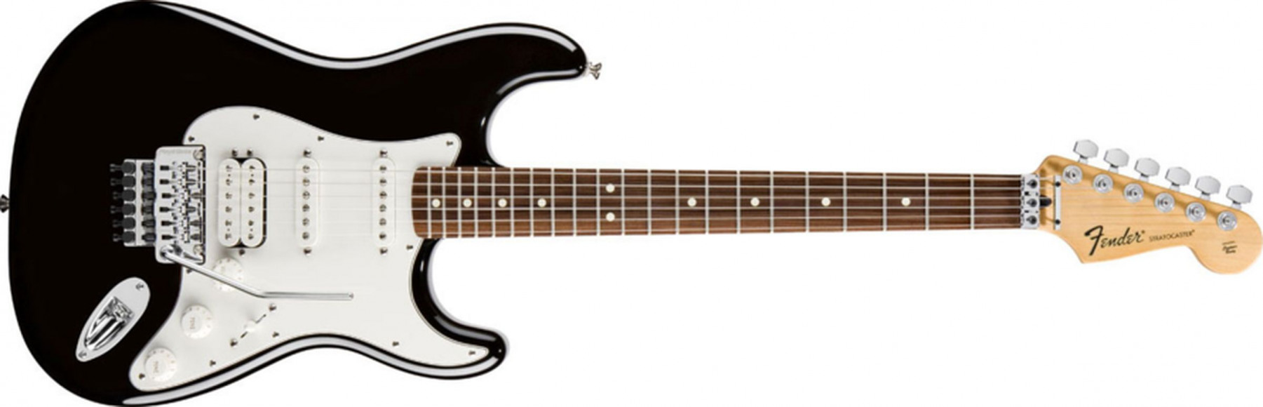 GUITARRA FENDER 114 4700 - STANDARD STRAT HSS FLOYD ROSE - 506 - BLACK