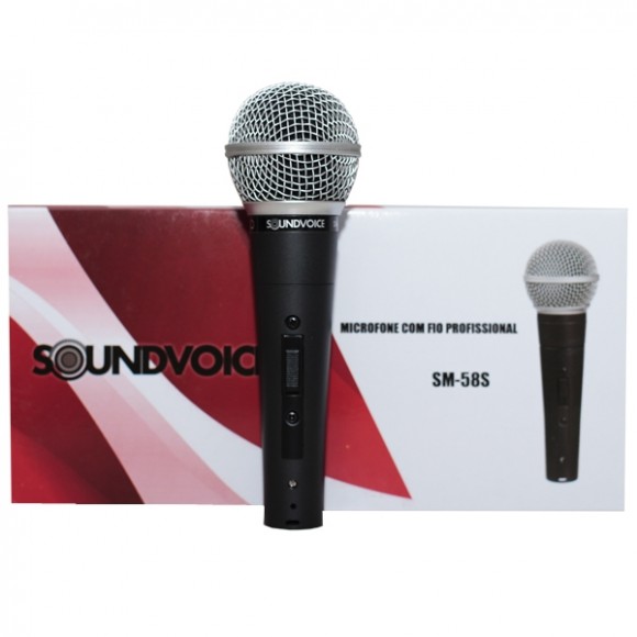 MICROFONE SOUNDVOICE SM58S