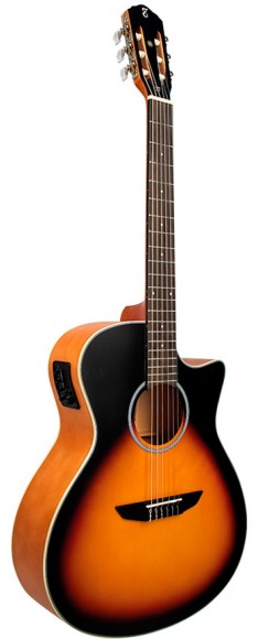 Violão Tagima Woodstock Tw27 Sunburst Elétrico Nylon Afinador