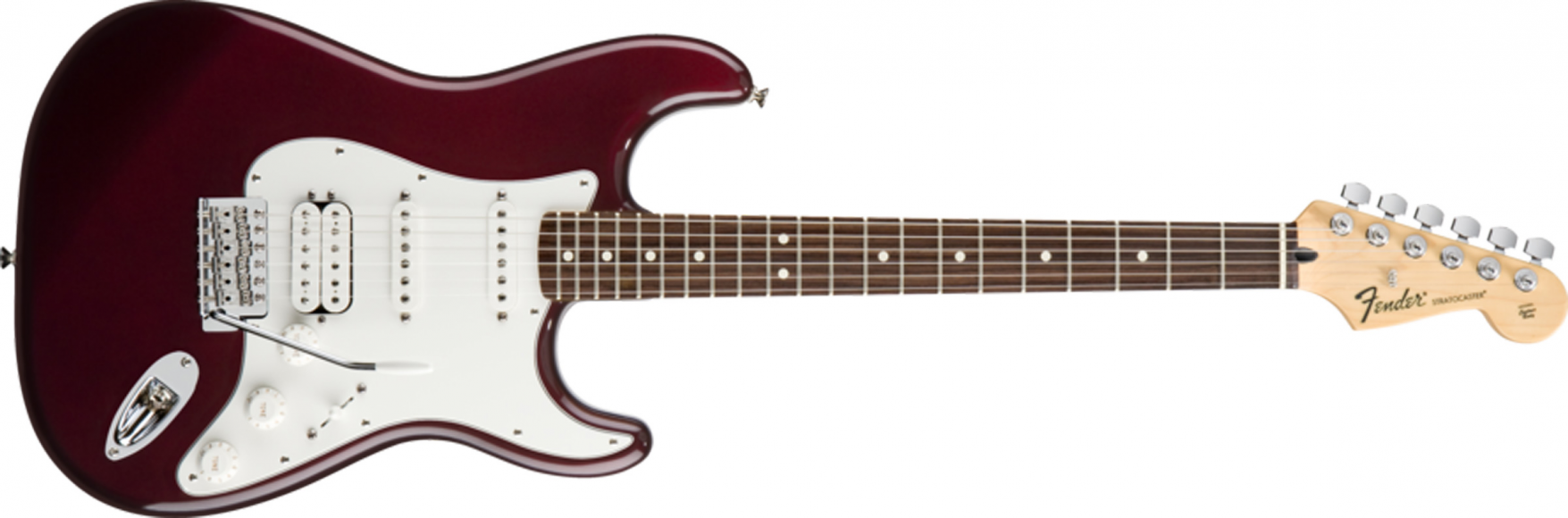 GUITARRA FENDER 014 4700 - STANDARD STRATOCASTER HSS - 575 - MIDNIGHT WINE