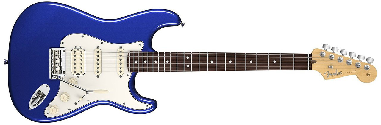 GUITARRA FENDER 011 3100 - AM STANDARD STRATOCASTER HSS RW - 795 - MYSTIC BLUE