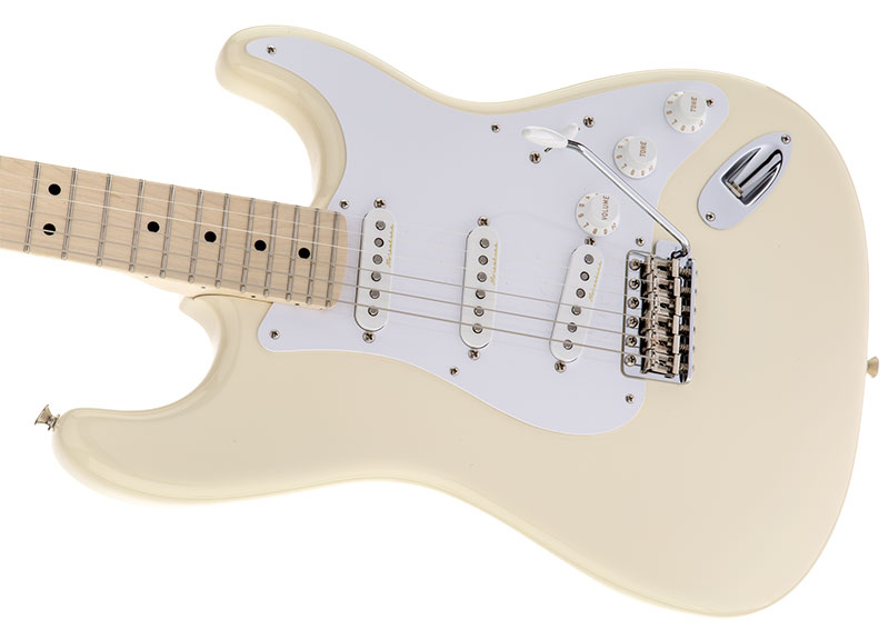 GUITARRA FENDER 011 7602 - SIG SERIES ERIC CLAPTON - 805 - OLYMPIC WHITE